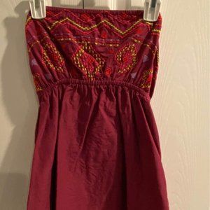 Strapless Billabong top